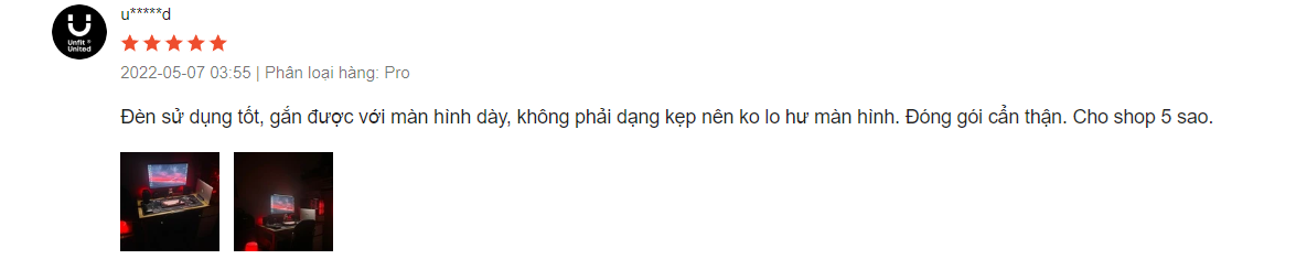 Baseus i-wok treo màn hình đèn LED Chube