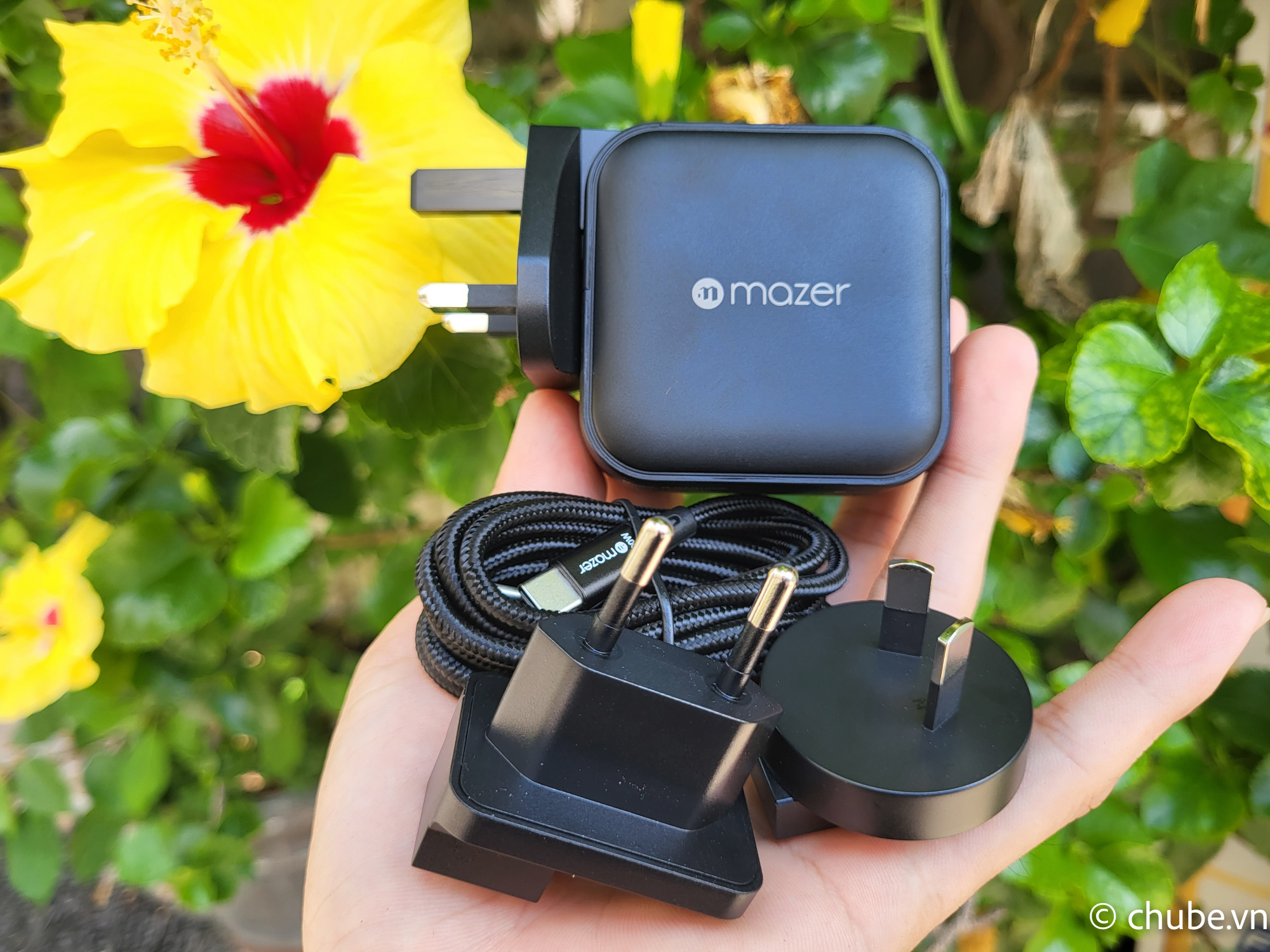 Bộ sản phẩm Mazer Infinite Boost Supermini GaN PD 100W Chube