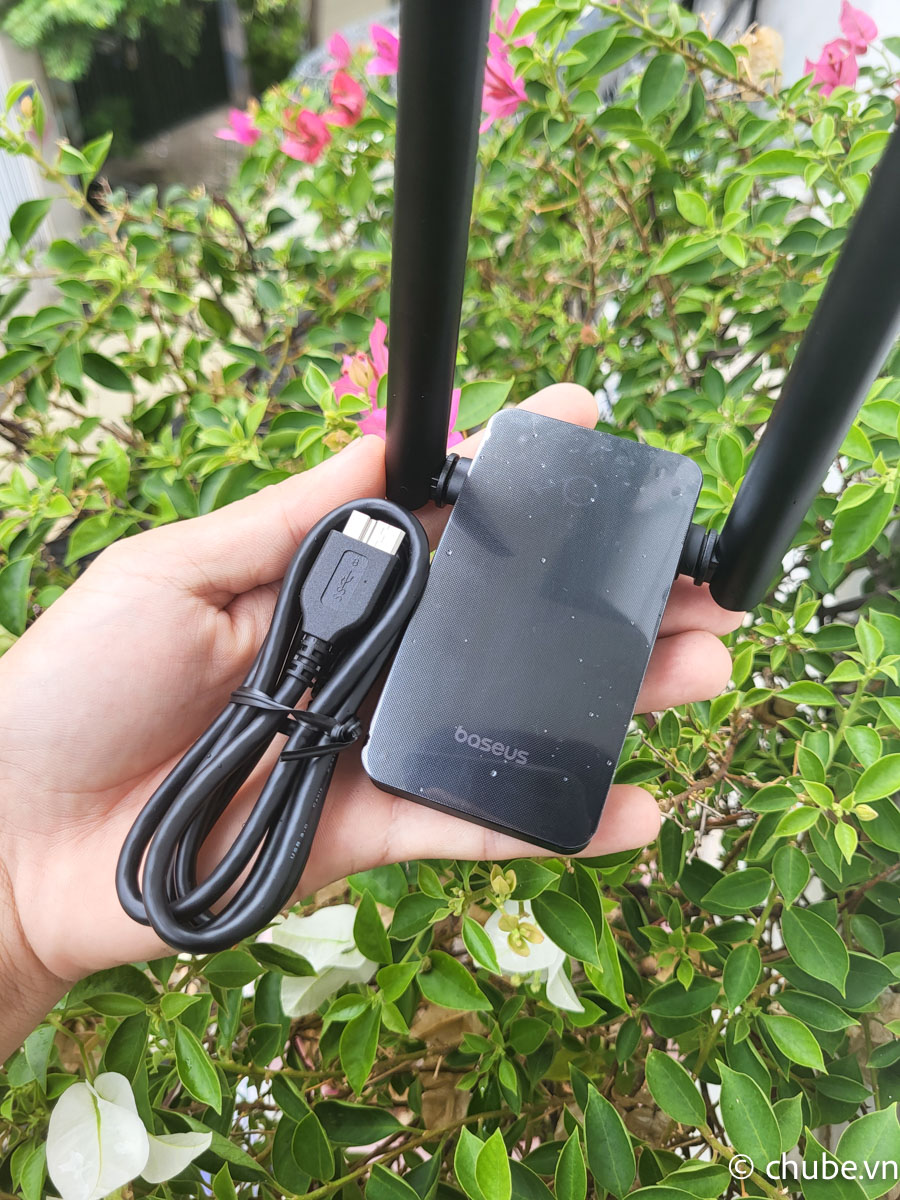 Trên tay USB WiFi Baseus FastJoy 1300Mbps Wi-Fi 6