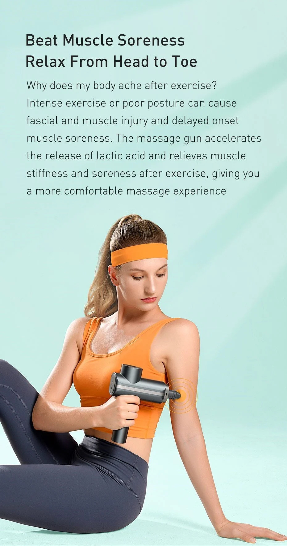 Máy massage Booster Dual Baseus LV849-DG (ACJMQ-0G) - Góc nhìn tổng quan