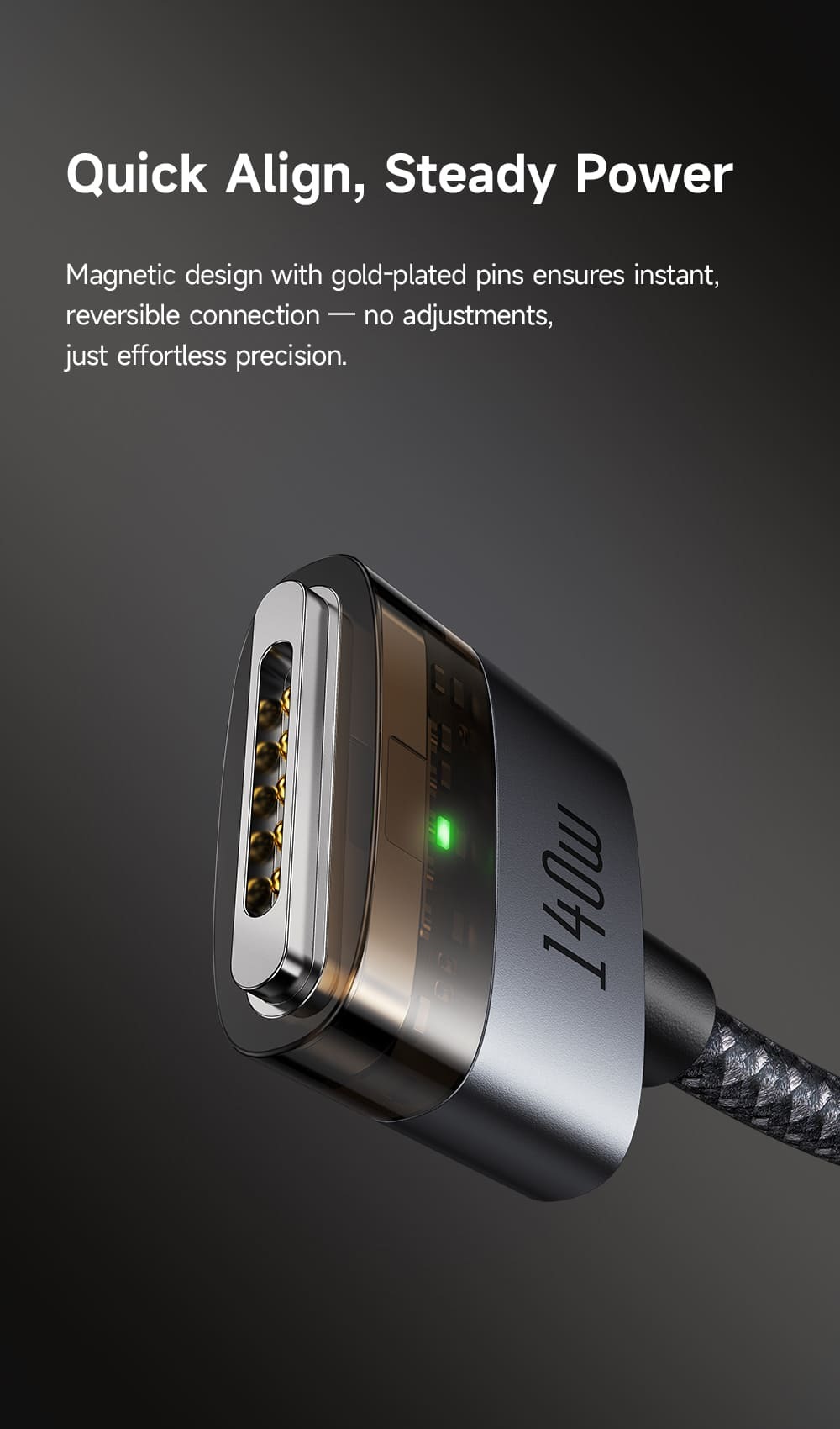 Cáp sạc nhanh Macbook Mcdodo Type C to Magsafe 3 tiện lợi - chube.vn