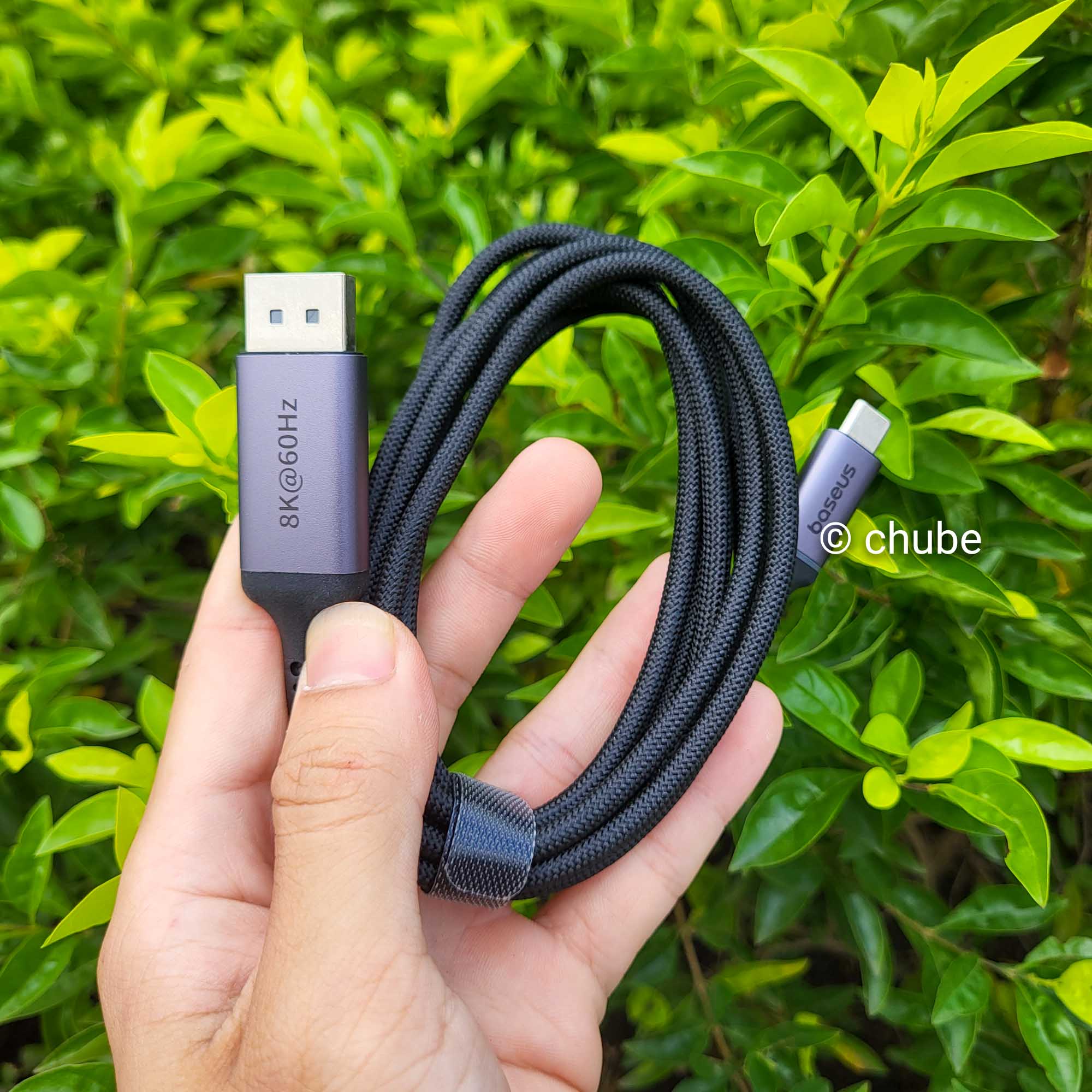 Baseus 8K USB Type C to DisplayPort Adapter 1.5M with PD 100W
