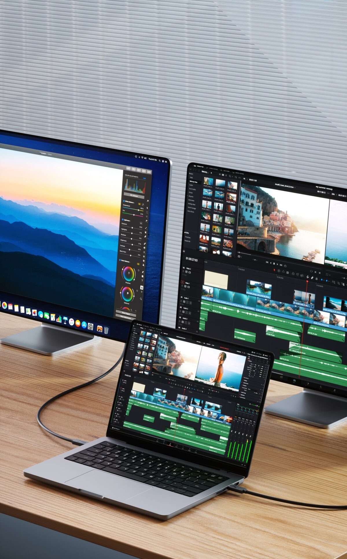 Cáp C to C xuất hình AUKEY CB-TCC241 USB 4.0 240W 40Gbps