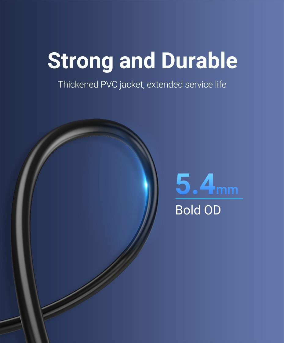 chube Cáp sạc nhanh USB3.0 to Micro-B VENTION COPBD