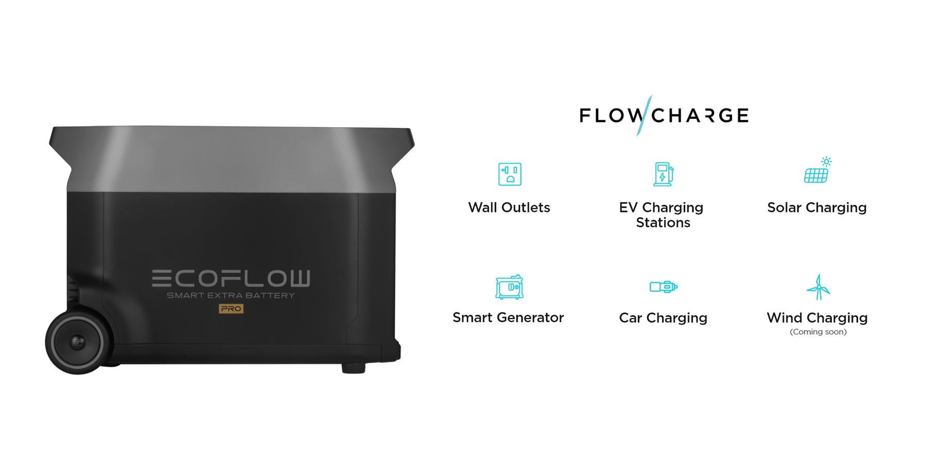 chube Pin mở rộng trạm tích điện 3600W EcoFlow DELTA Pro Extra Battery 3600Wh
