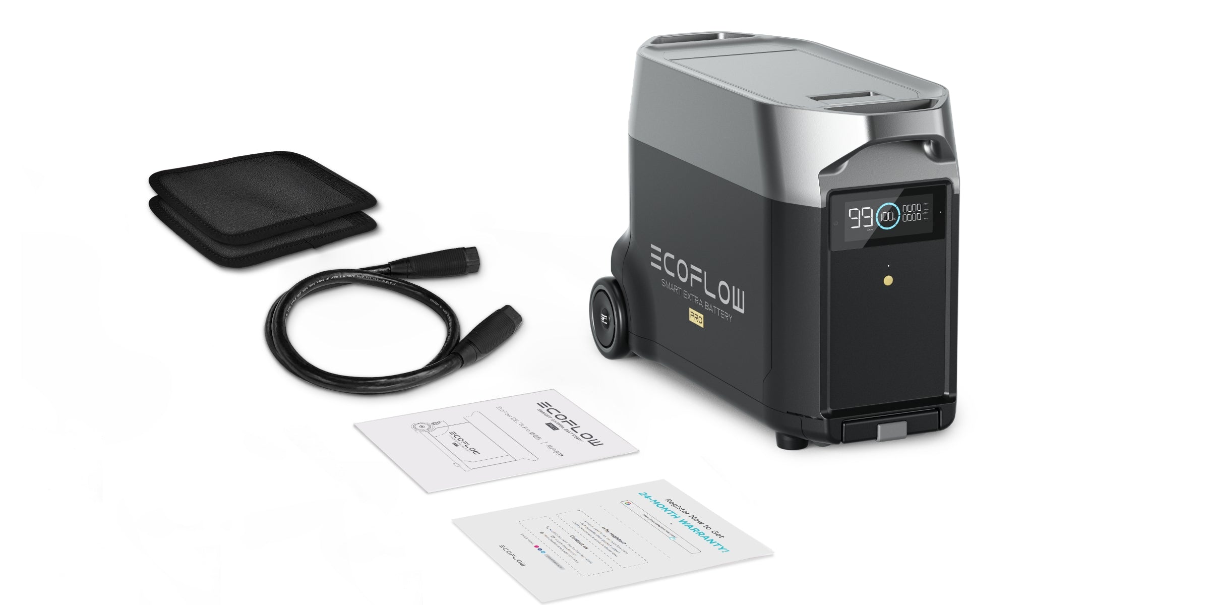 chube Pin mở rộng trạm tích điện 3600W EcoFlow DELTA Pro Extra Battery 3600Wh