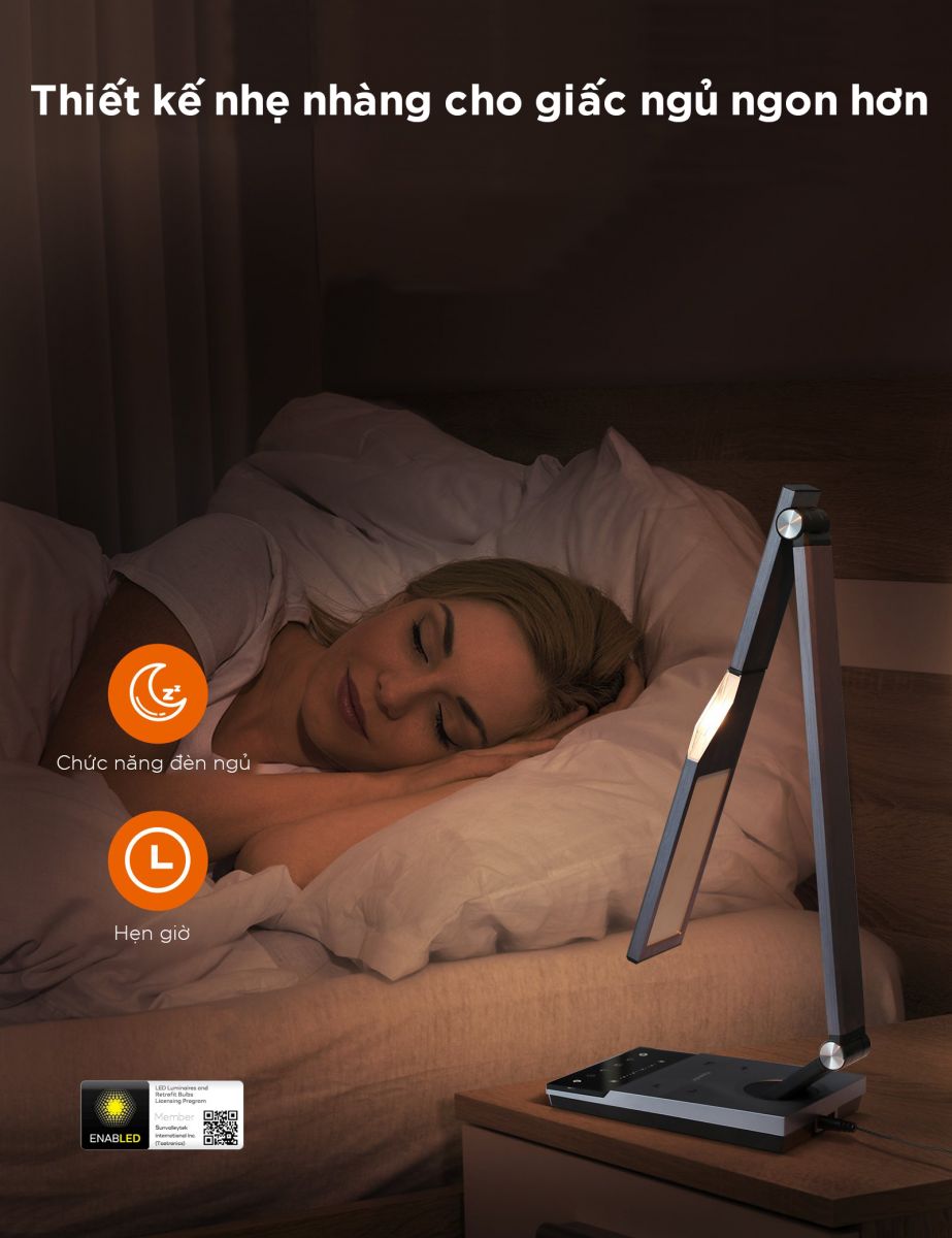 Đèn ngủ Taotronics TT-DL050 LED desk lamp