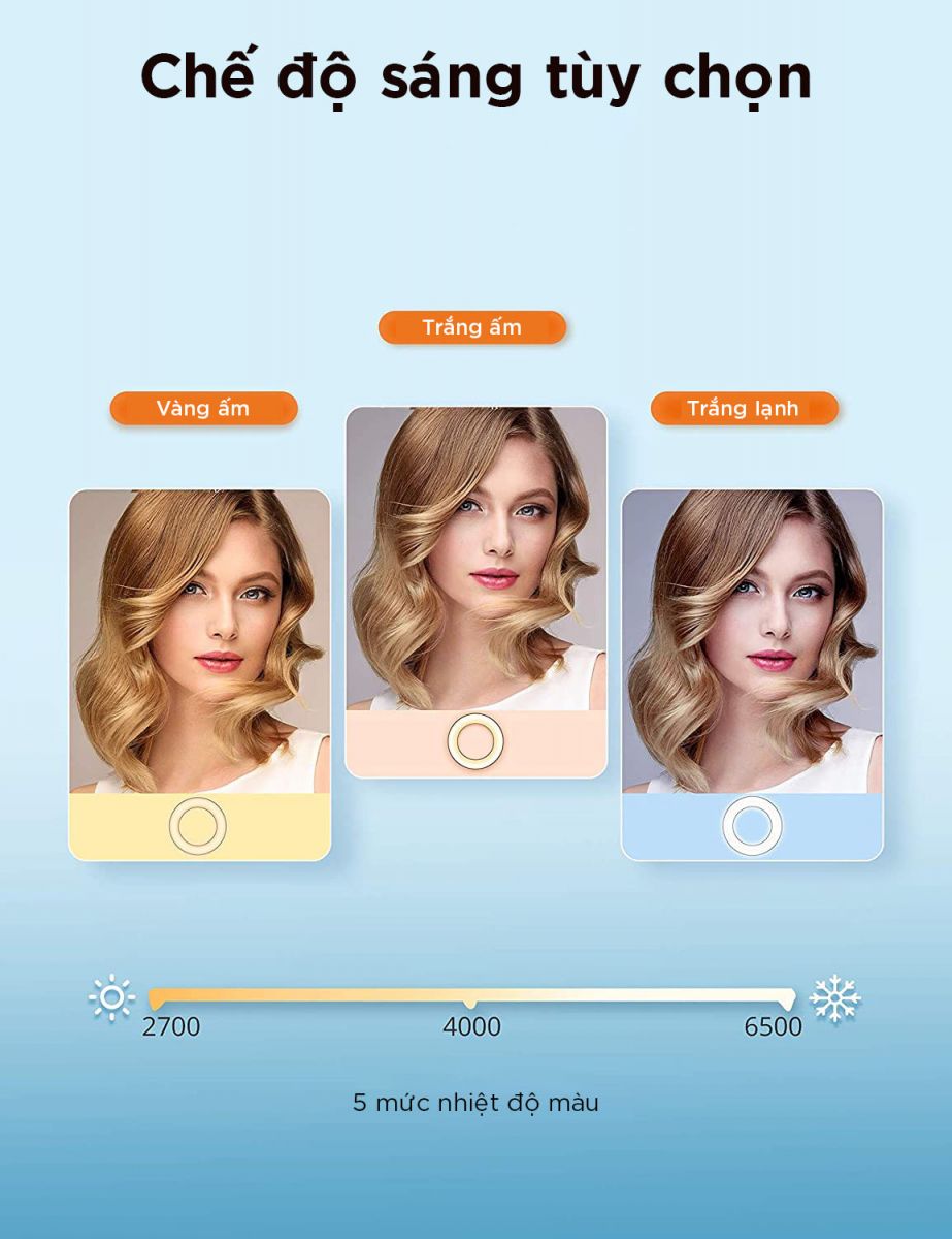 Đèn vòng cao cấp livestream Taotronics TT-CL030