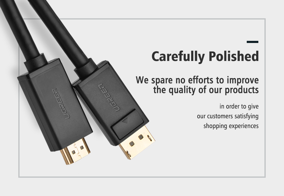 Dây cáp DisplayPort 1.2 sang HDMI Ugreen DP101