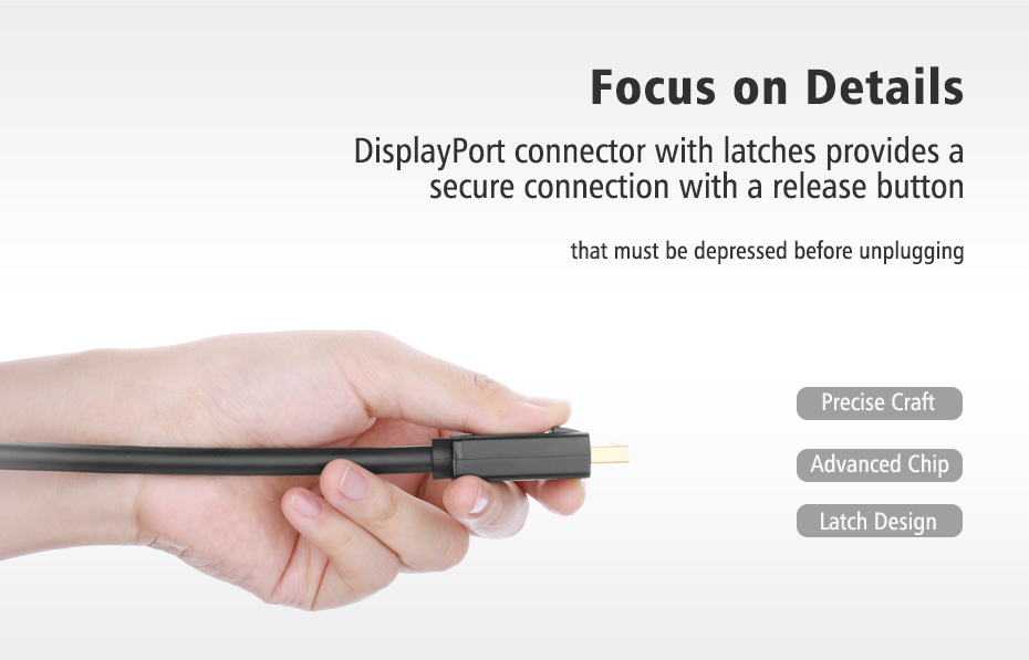 Dây cáp DisplayPort 1.2 sang HDMI Ugreen DP101