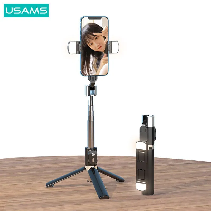 Gậy chụp ảnh Selfie Tích Hợp Tripod USAMS ZB324 - Hình ảnh 3