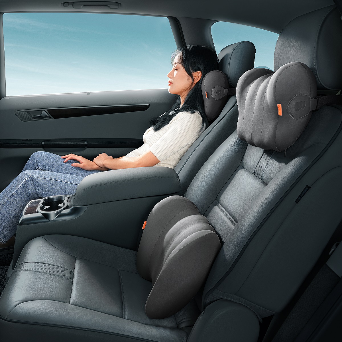 Gối tựa lưng và đầu Baseus ComfortRide Series Chube