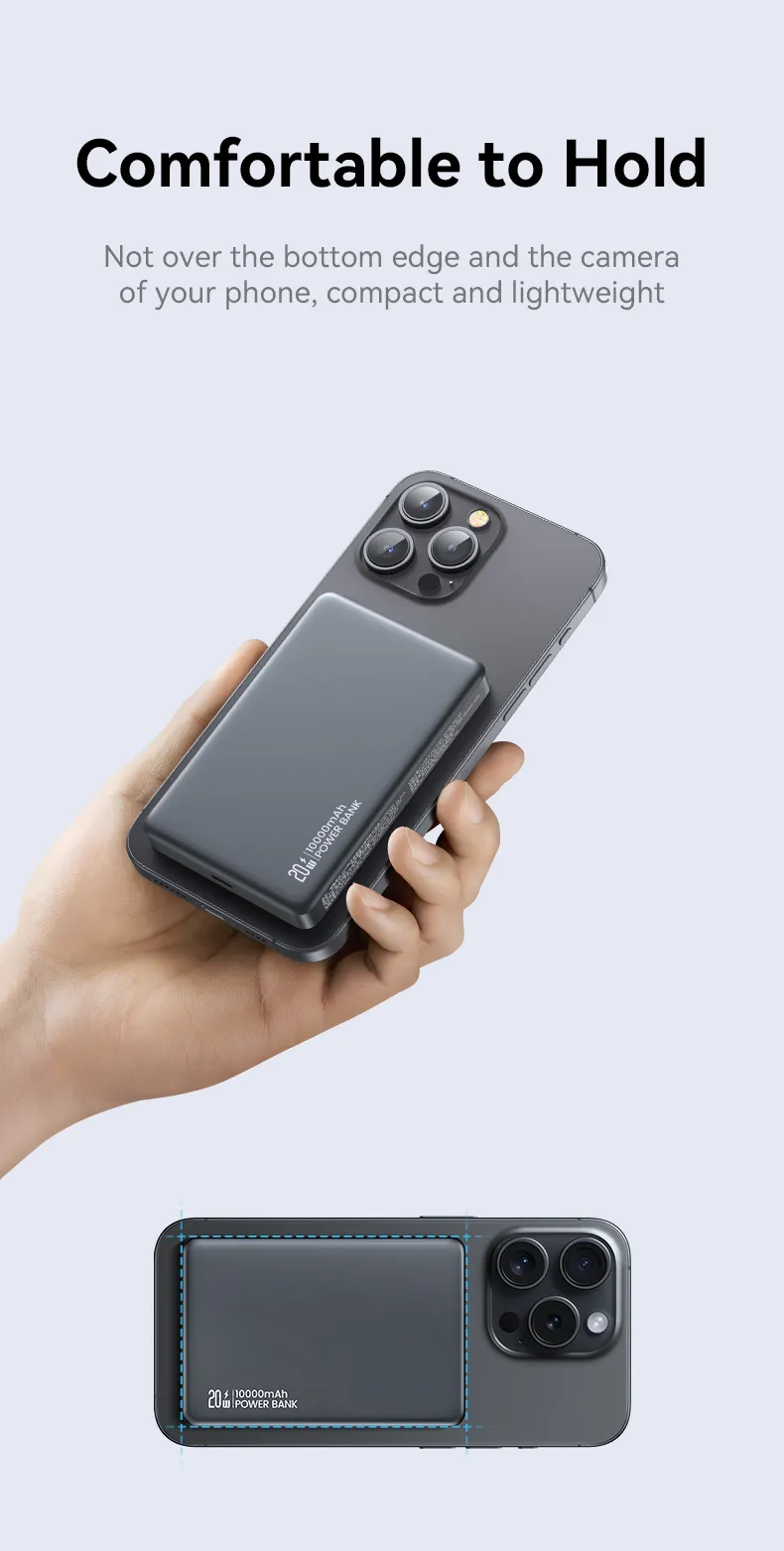 chube Pin dự phòng không dây 20W USAMS CD242 10000mAh