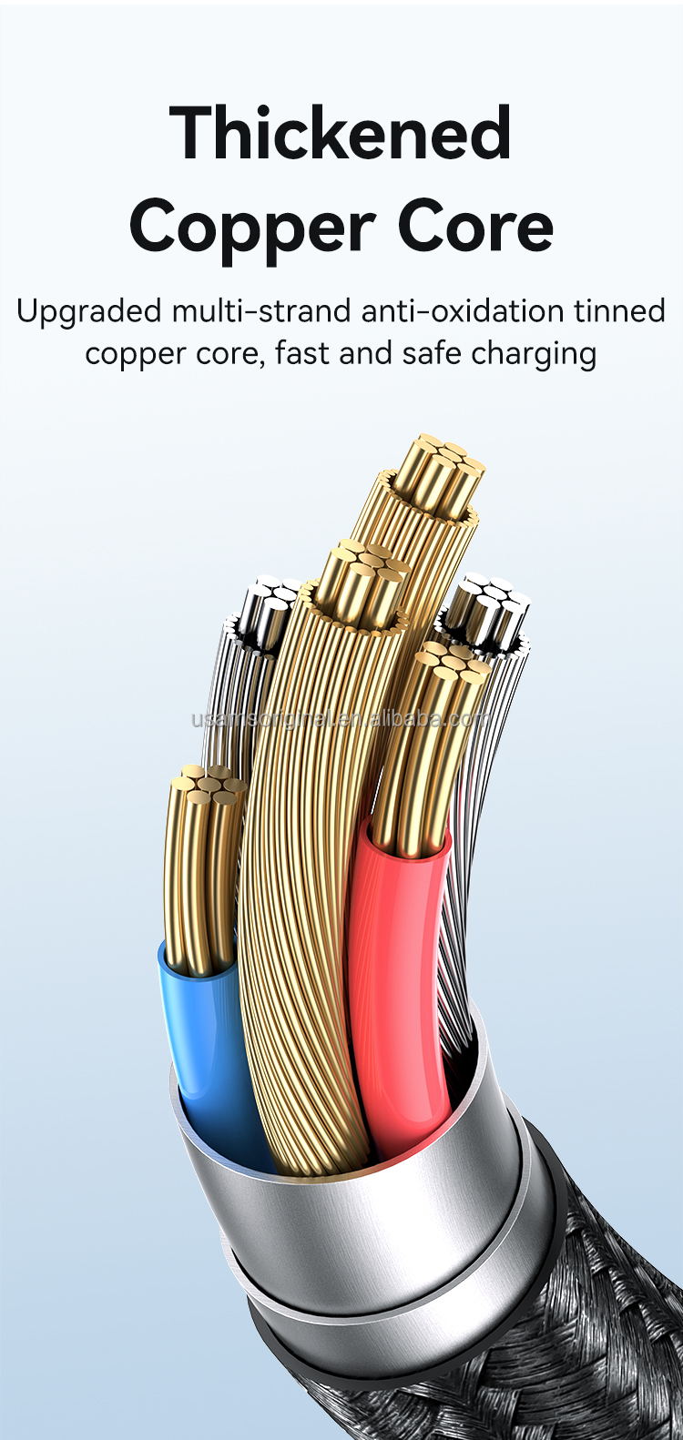 chube Cáp sạc đa năng Usams SJ713 60W 6in1 Digital Display (480Mbps)