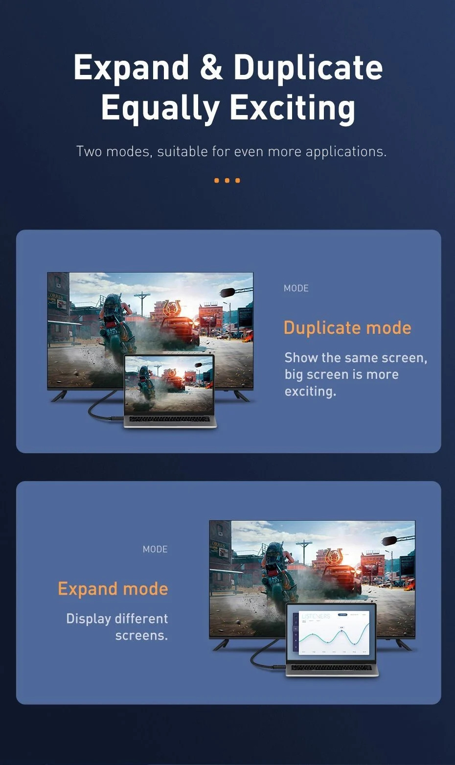 Cáp HDMI 2.0 siêu nét Baseus High Definition Series