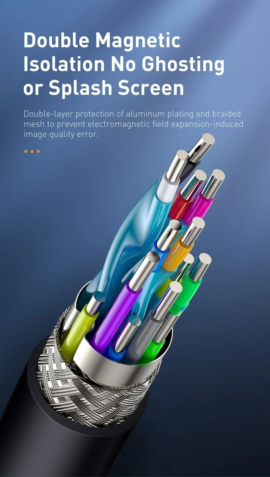 Cáp HDMI 2.0 siêu nét Baseus High Definition Series