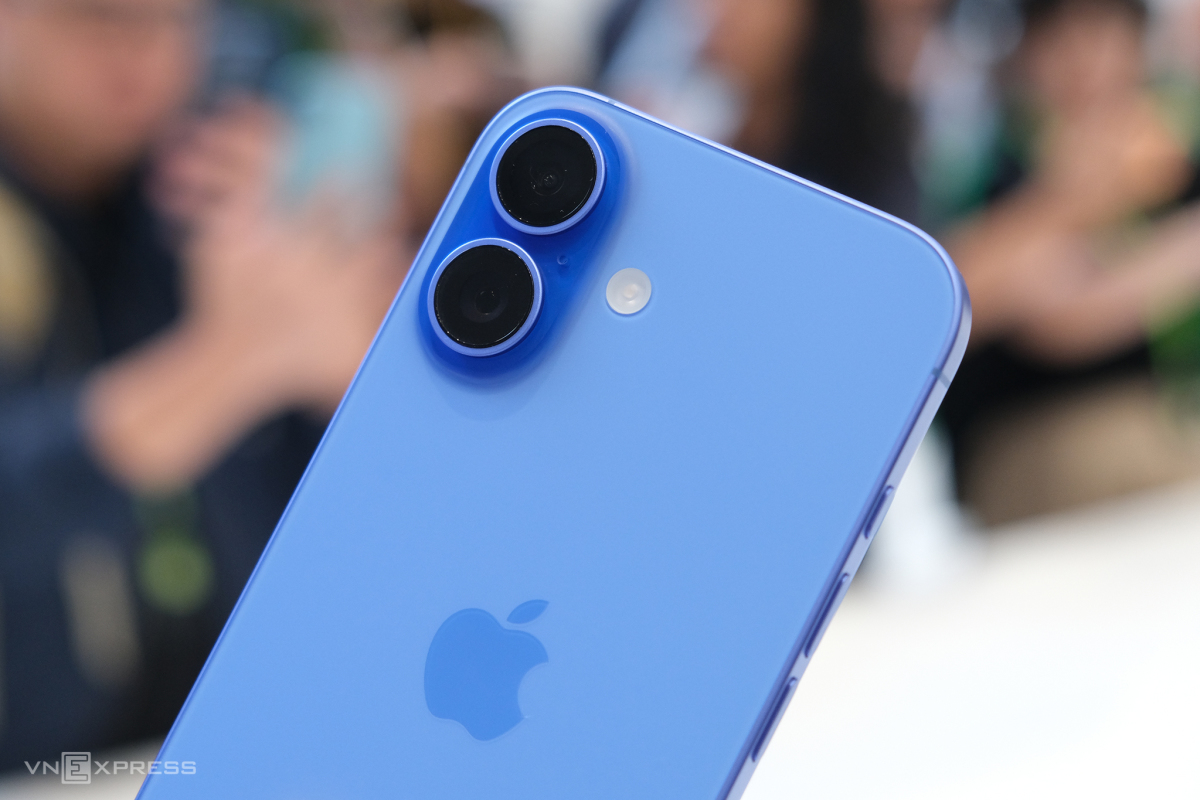 Hình ảnh thực tế iPhone 16 Plus mới nhất