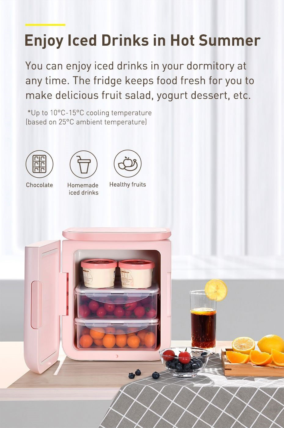 Tủ lạnh mini Igloo cho sinh viên - Góc nhìn từ trên xuống