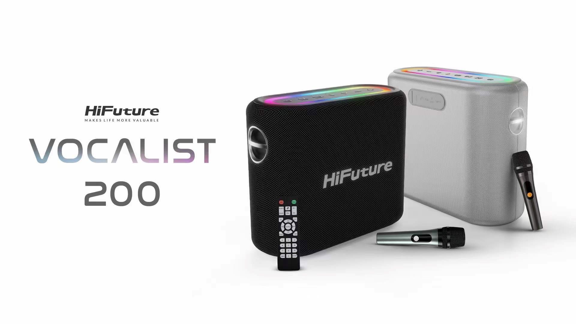 chube Loa Bluetooth Karaoke HiFuture Vocalist 200 100W