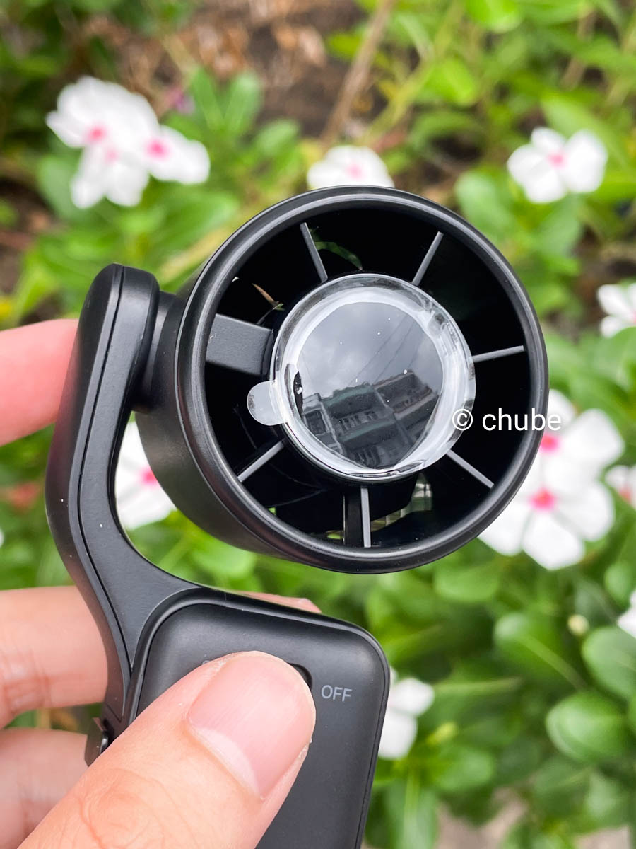 Quạt cầm tay di động Aecooly AirGimbal PF04 thiết kế sáng tạo linh hoạt với pin trâu 17h