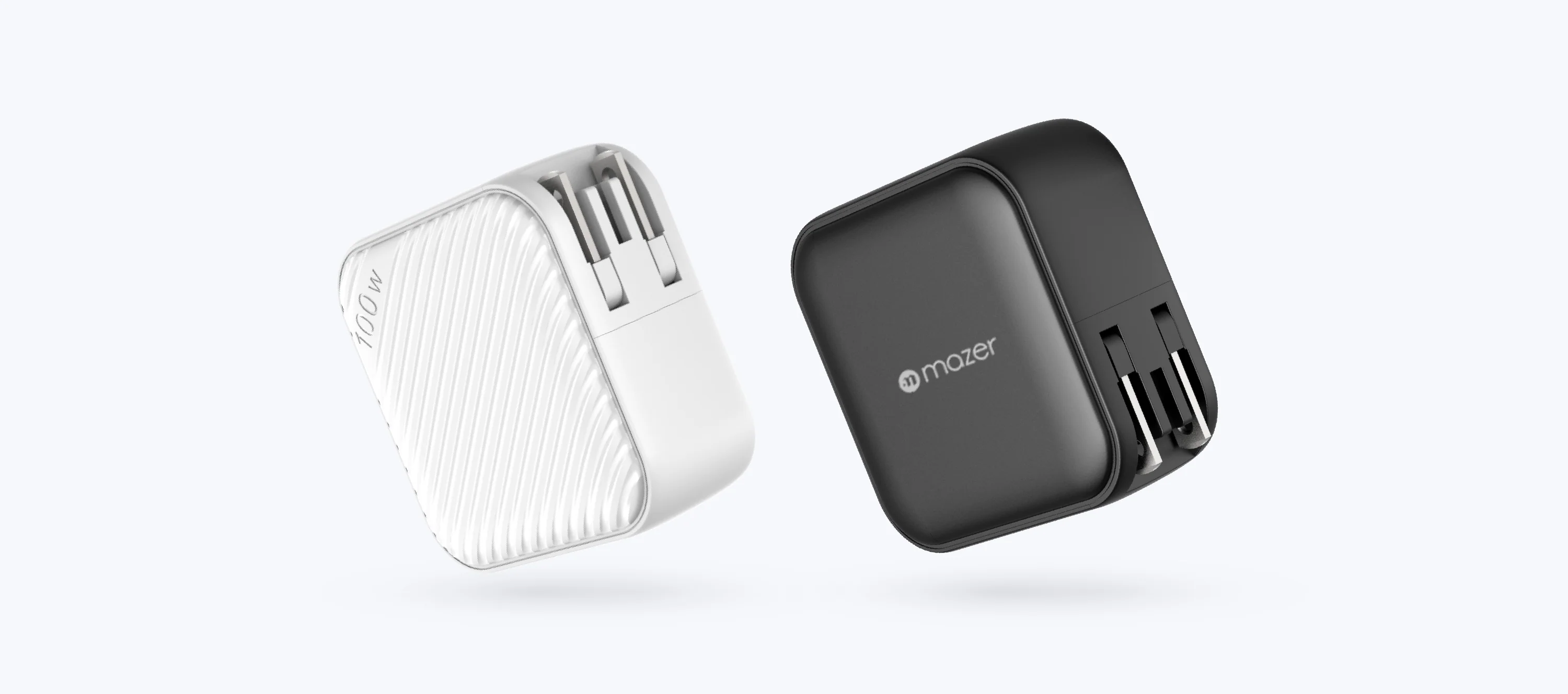 chube Combo cáp sạc Mazer Infinite.BOOST SuperMINI GaN PD 100W Wall Charger