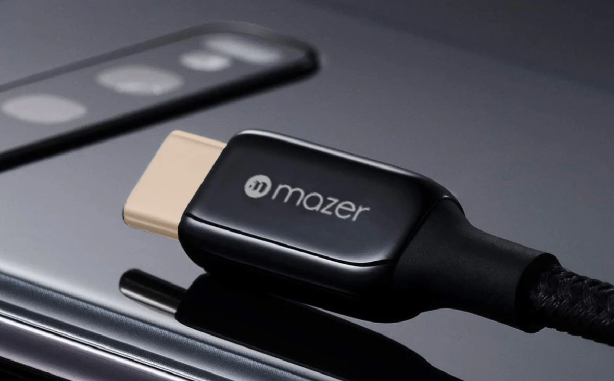 chube Dây Cáp Mazer Infinite LINK 3 Pro Cable C to C USB 3.2 Gen 2x2 HDMI4K 60Hz 20Gbps 100W
