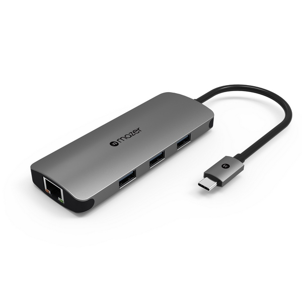 Cổng chuyển đổi Mazer USB-C 4 trong 1 M-UC2MULTI302-GY