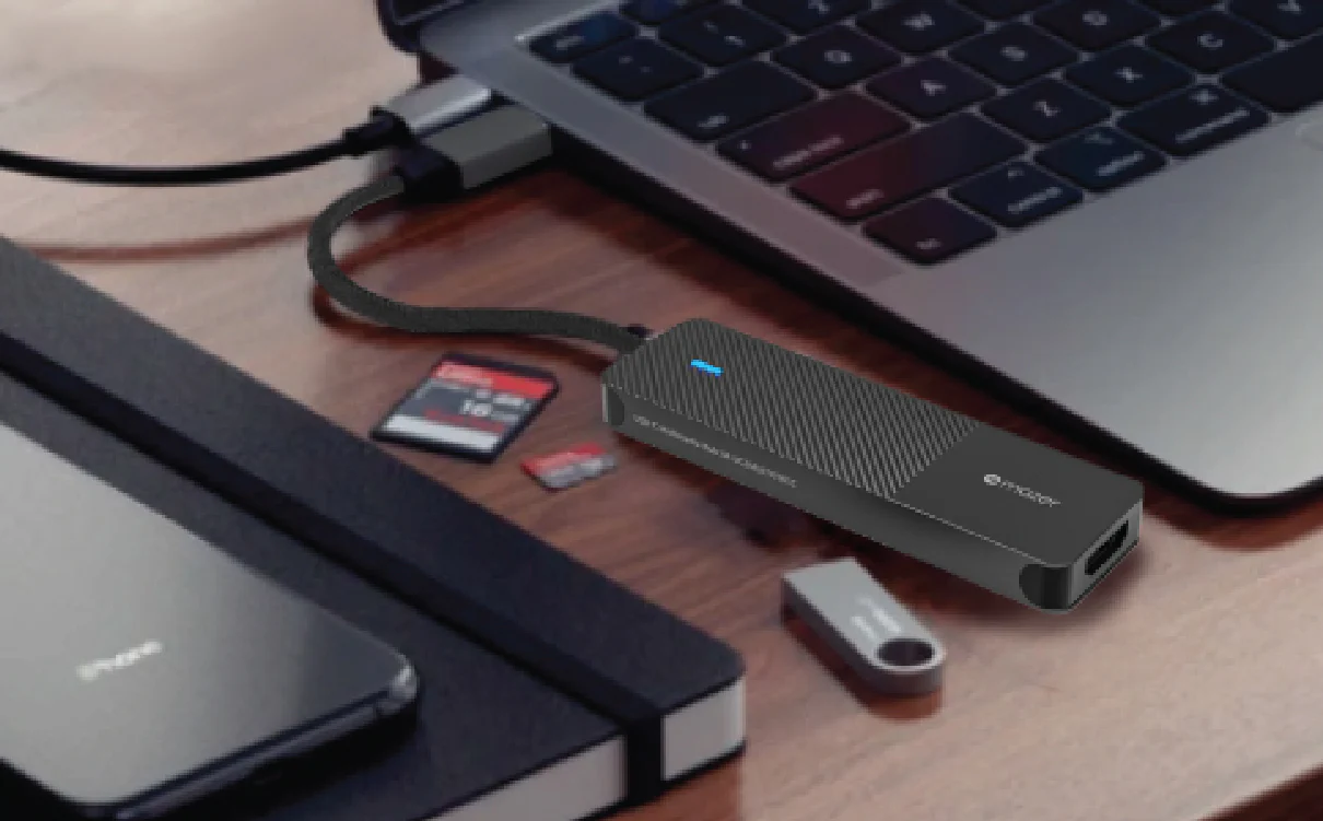 chube Cổng Chuyển Đổi Mazer Infinite Multimedia Pro Series Hub 5-in-1 USB-C