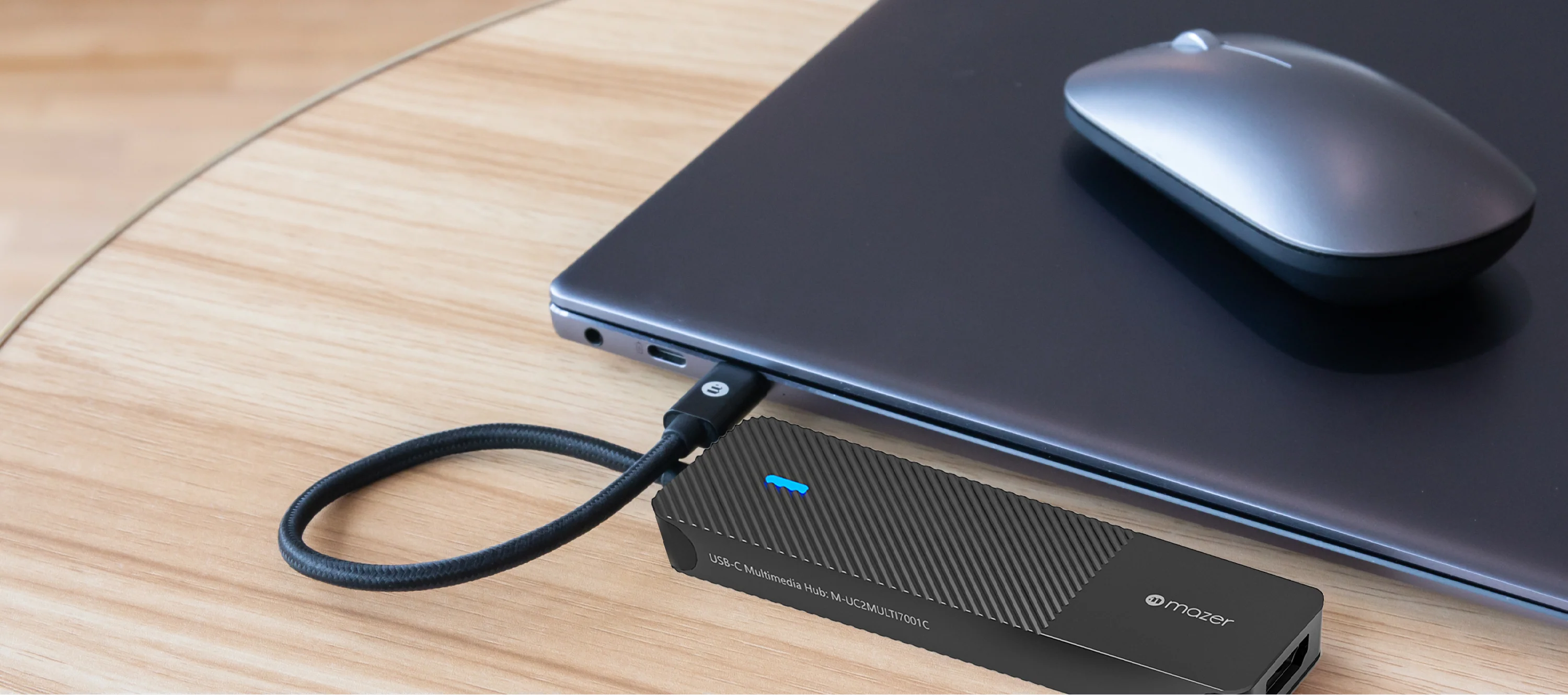 chube Cổng Chuyển Đổi Mazer Infinite Multimedia Pro Series Hub 5-in-1 USB-C