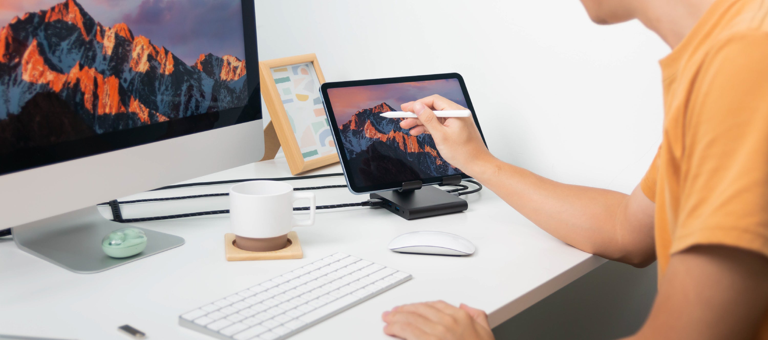 chube Cổng Chuyển Đổi Mazer Infinite Multimedia 8-in-1 USB-C & Tablet Stand