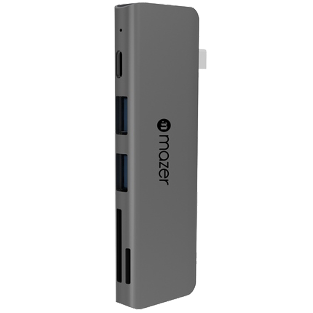 Cổng chuyển đổi Mazer USB-C to 5 trong 1 M-UC2PROHUB600-GY