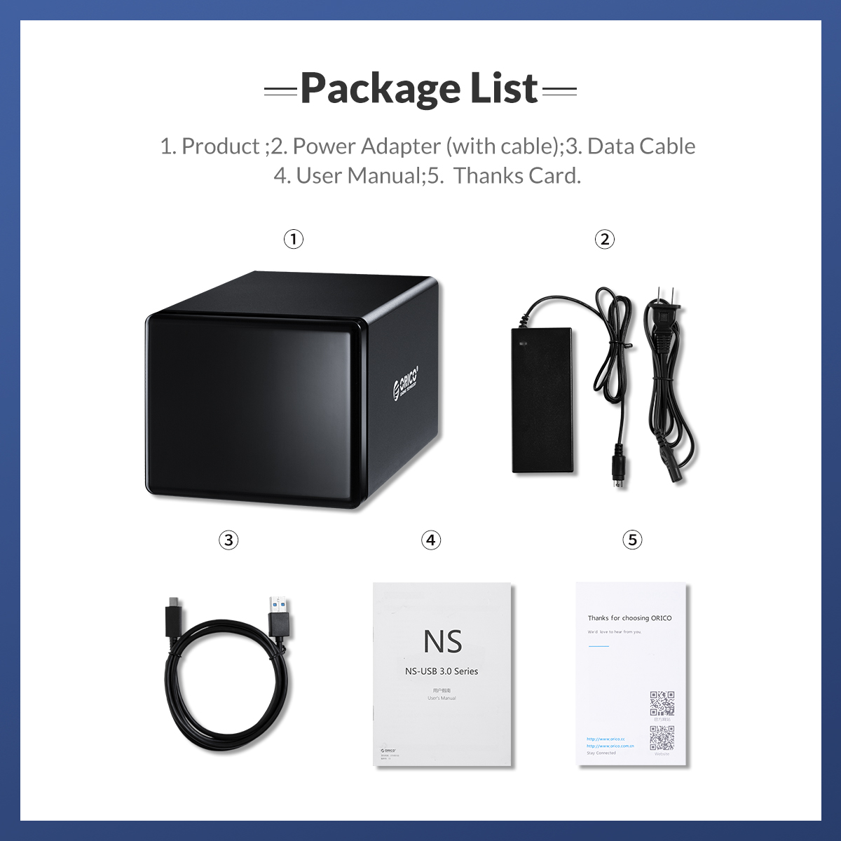 Hộp đựng 8 ổ cứng ORICO NS800U3, khả năng tản nhiệt