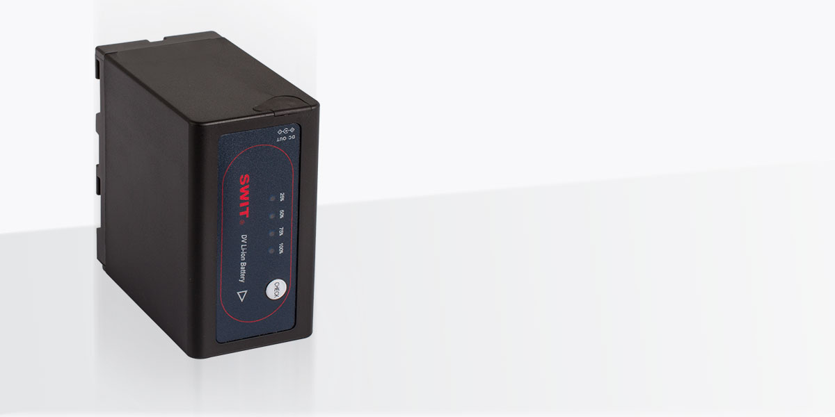 Pin SWIT S-8972, cổng ra DC Pole-tap tiện lợi