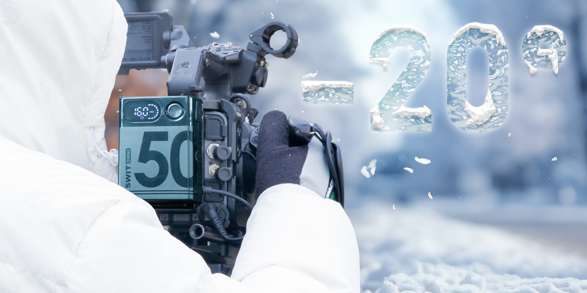 Pin V-mount OMNI-50S Series pin SWIT OMNI - Ứng dụng thực tế