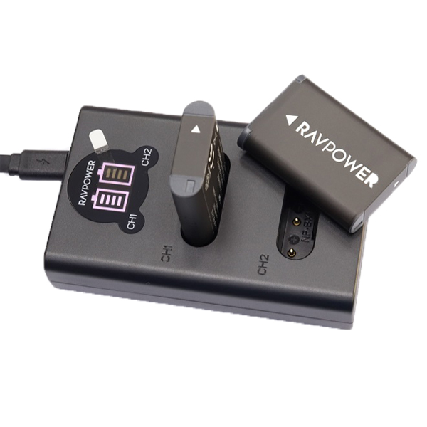 chube Bộ pin sạc Sony NP-BX1 Ravpower RP-BC1001