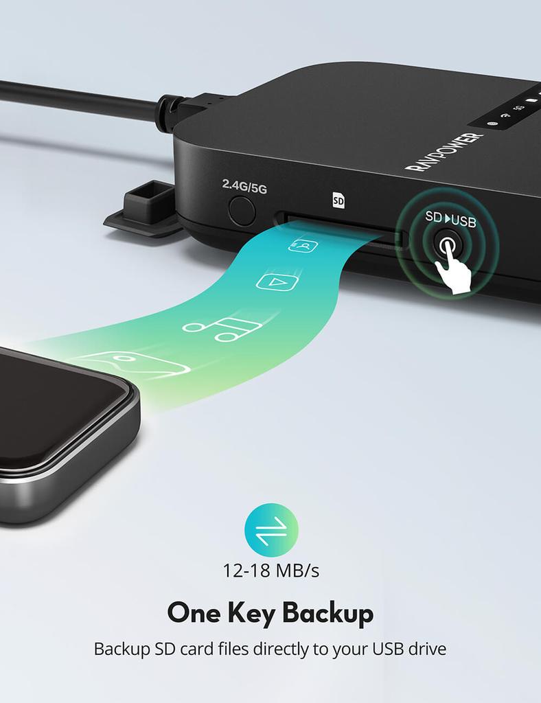 Filehub RAVPower RP-WD009