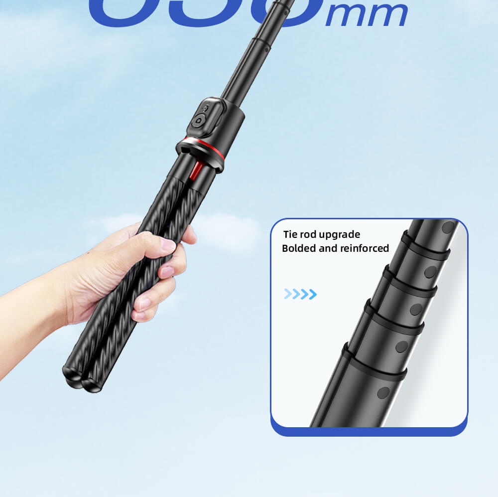 chube Gậy chụp ảnh tích hợp Tripod Rtako C03 chân bạch tuột
