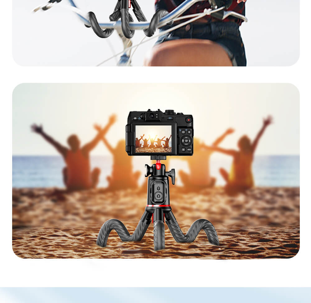 chube Gậy chụp ảnh tích hợp Tripod Rtako C03 chân bạch tuột
