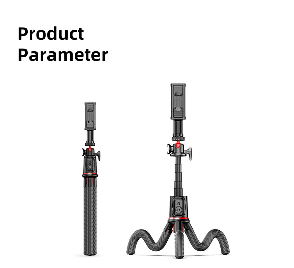 chube Gậy chụp ảnh tích hợp Tripod Rtako C03 chân bạch tuột
