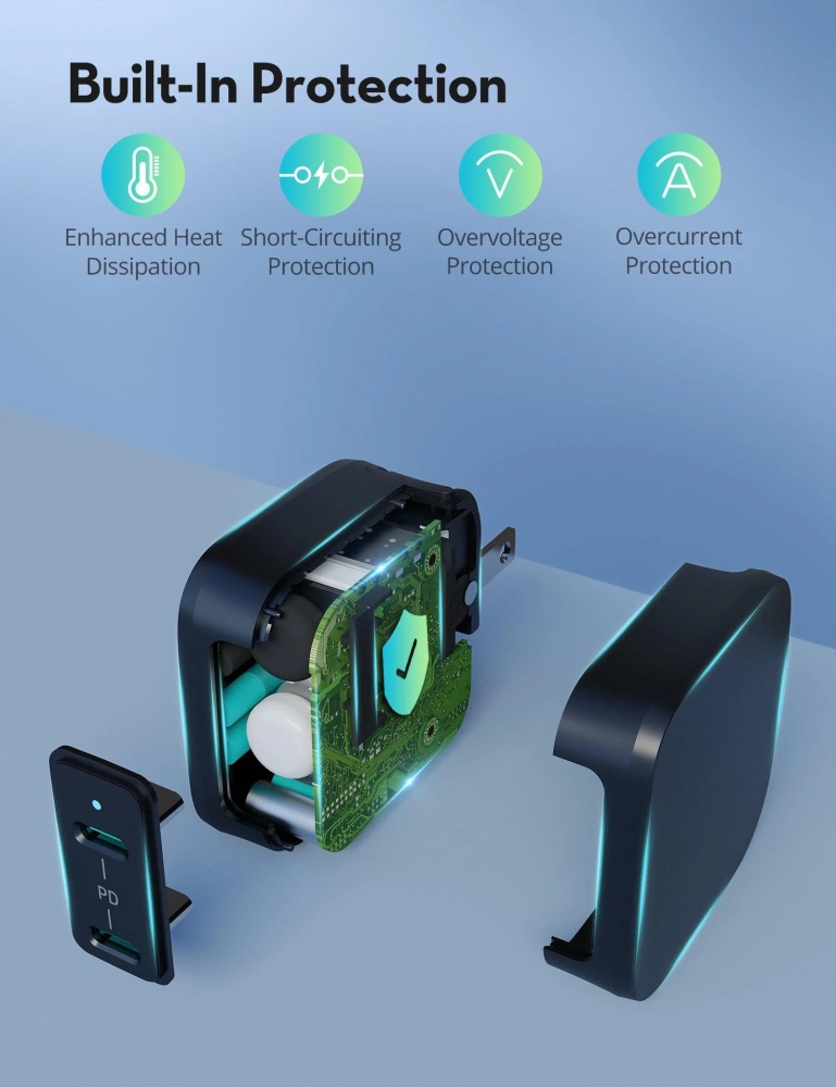 Củ sạc nhanh RAVPower RP-PC152 40W