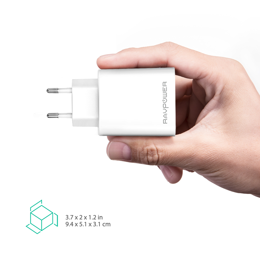 Củ sạc Ravpower 30W RP-UC12 3USB 7.2A iSmart