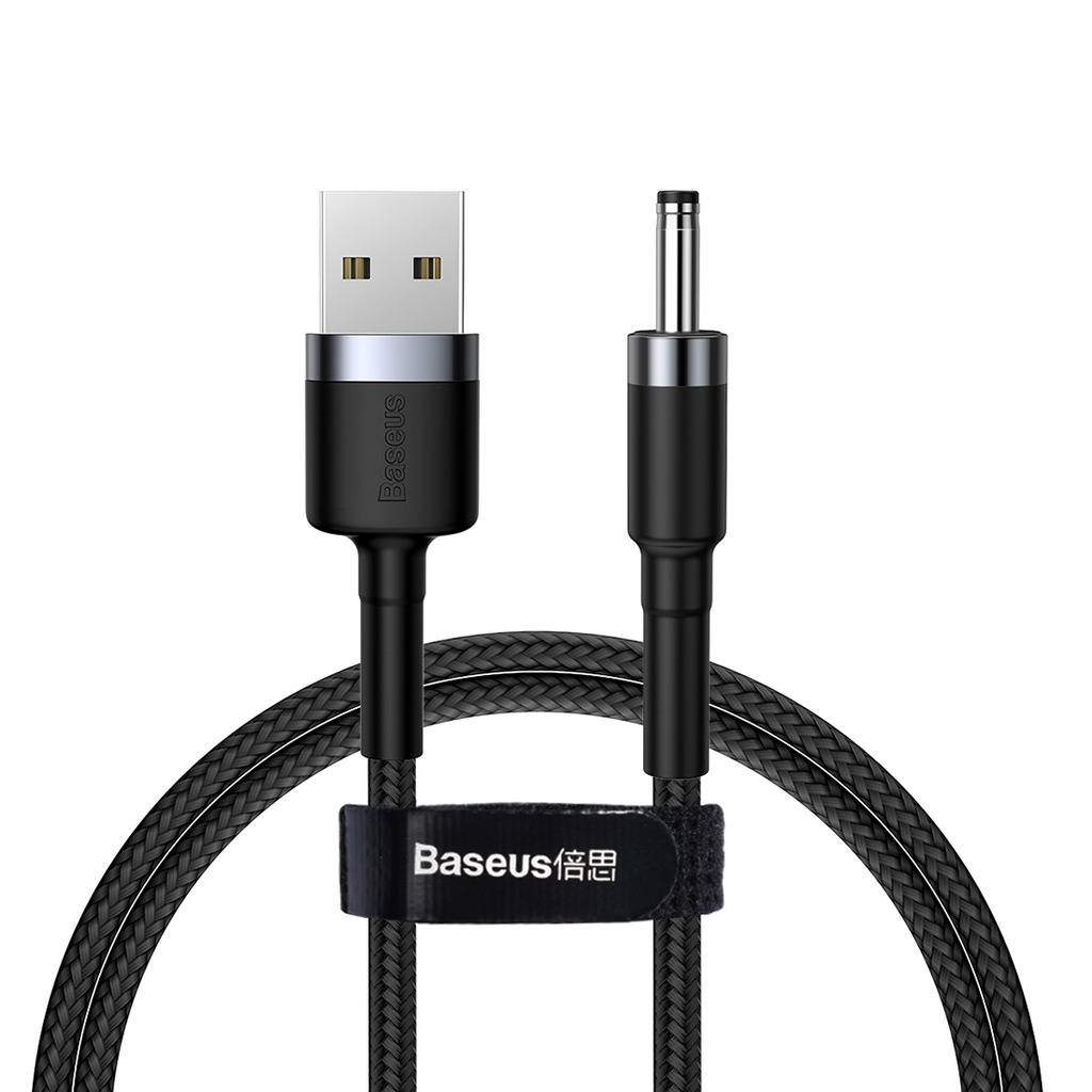 Cáp nguồn DC 3.5mm Baseus Cafule Series 2A, USB to DC 3.5mm LV605