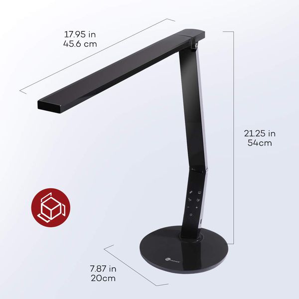 Kích thước đèn bàn LED Taotronics TT-DL10