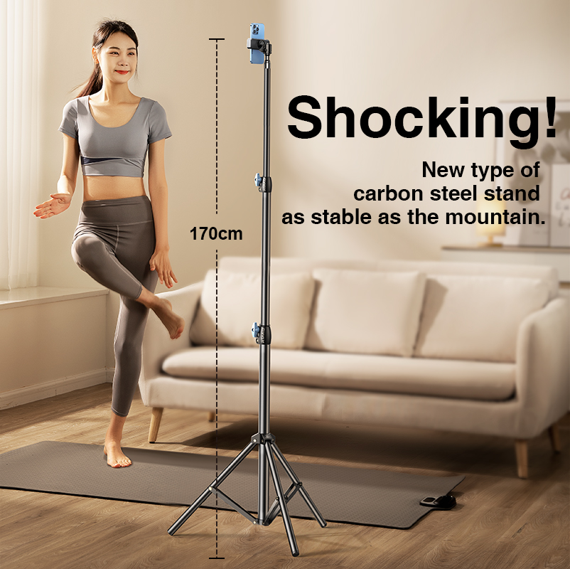 chube Tripod cho điện thoại Rtako RLD-001 (1.7m, Xoay 360°)