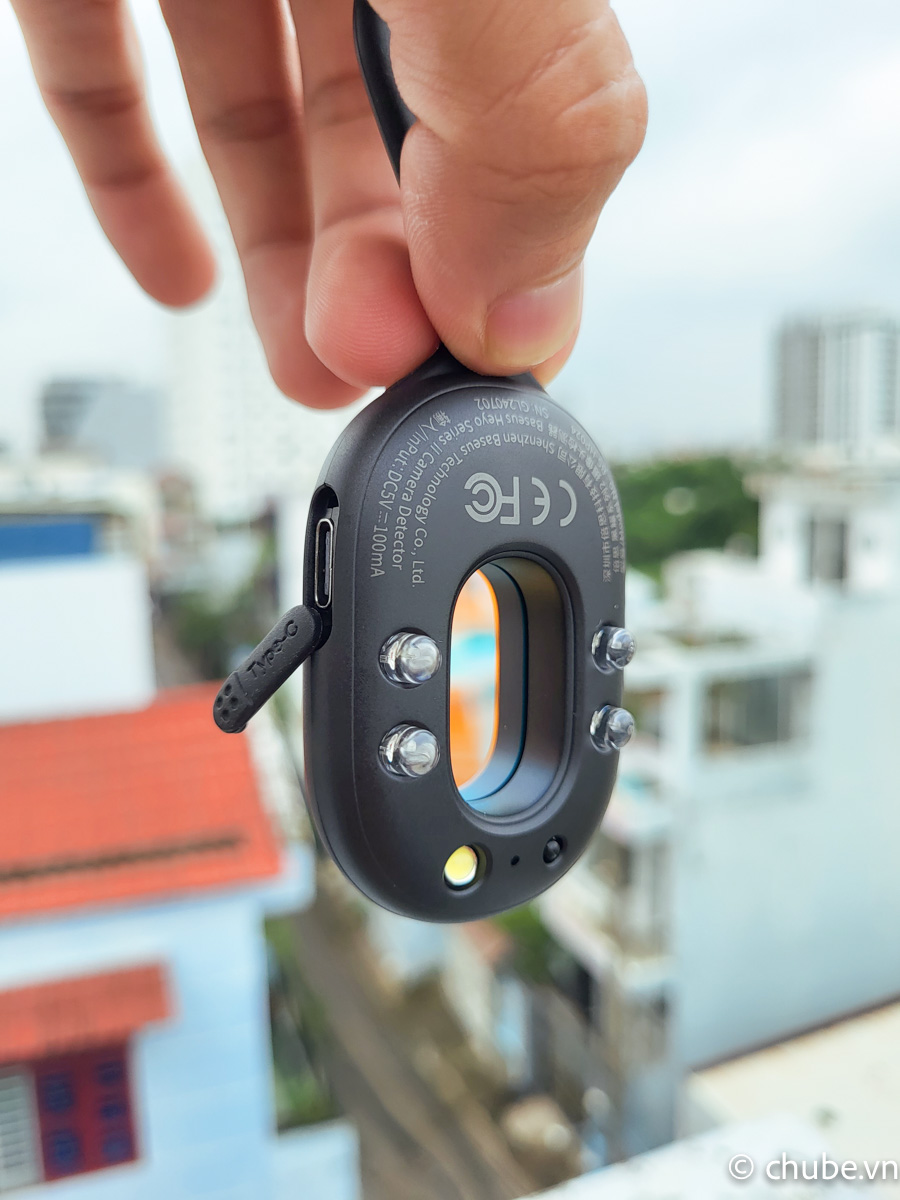 Cách sử dụng máy dò camera Baseus Heyo