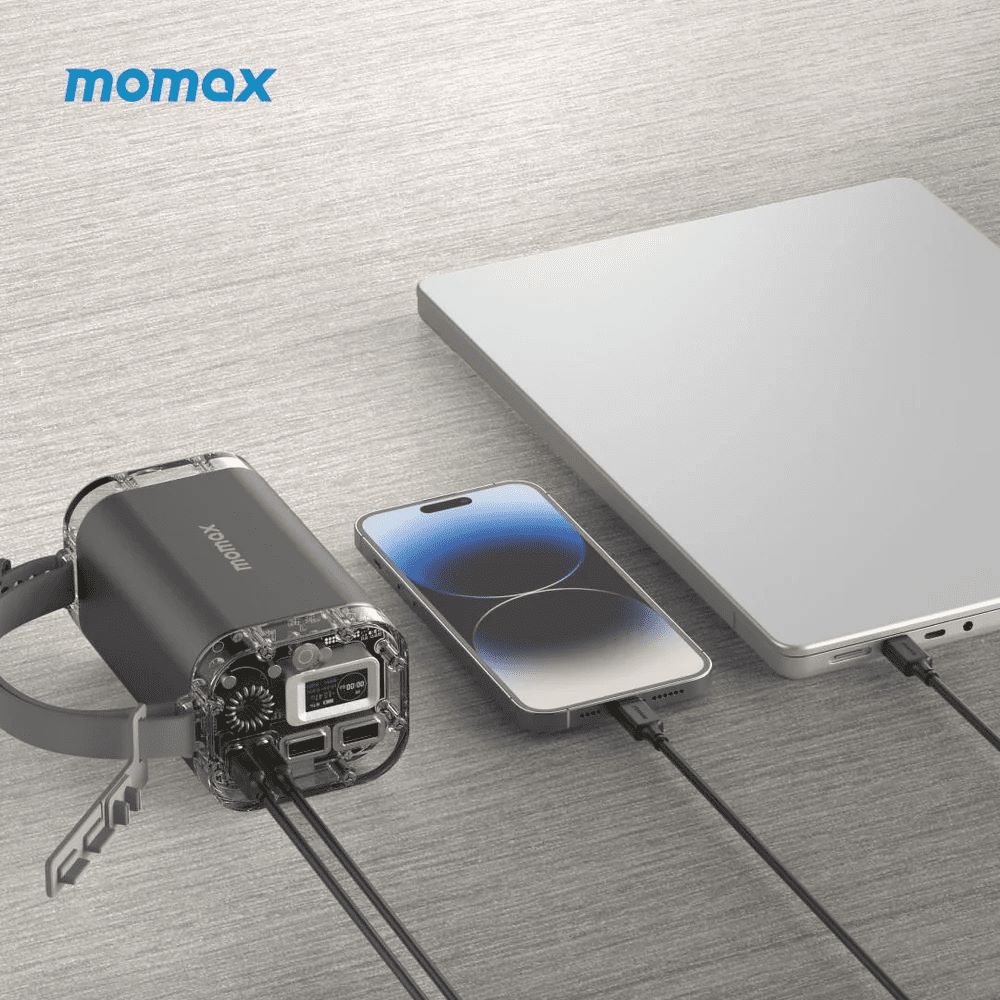 chube Trạm điện ngoài trời Momax iPower Stone Mini 40000mAh