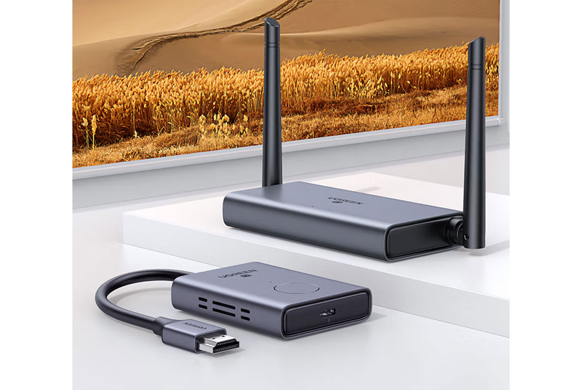 Bộ cast không dây HDMI+VGA 50m Ugreen 50633A