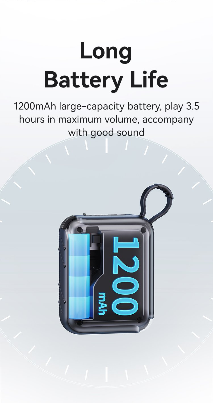 chube Loa Bluetooth di động Usams YX015 BT5.3 Wireless Speaker