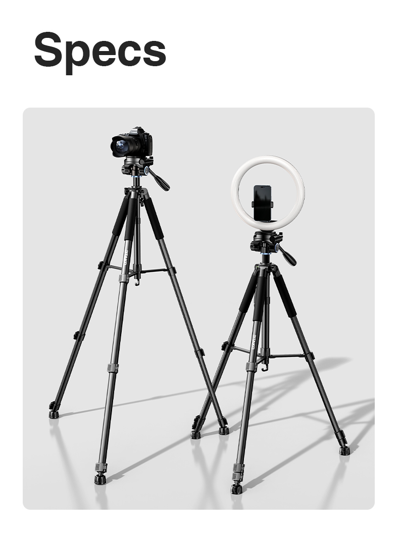 chube Tripod chuyên nghiệp máy ảnh, điện thoại Rtako VT-860S 1.7M