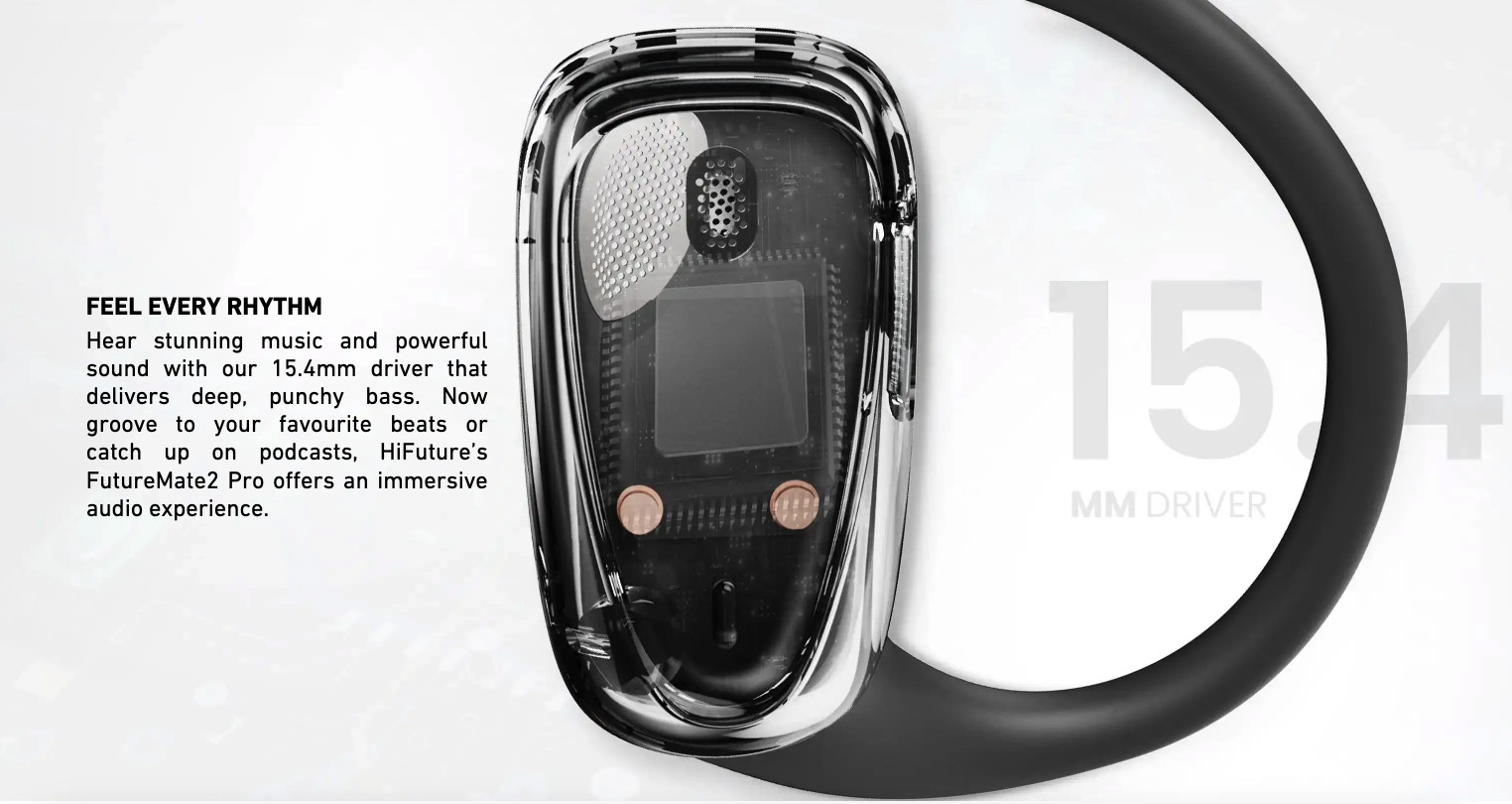 chube Tai nghe Bluetooth OWS HiFuture FutureMate2 Pro chất lượng cao